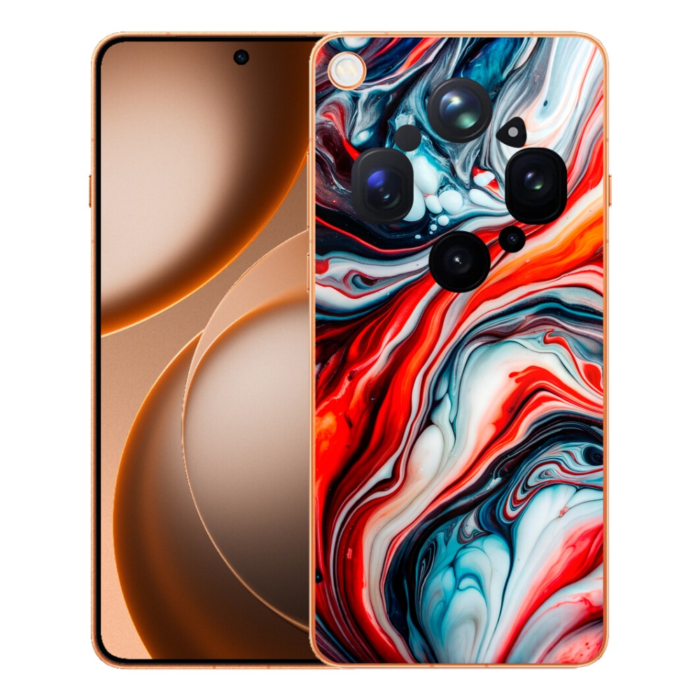Gélový kryt mmCase na Oppo Find X9 Ultra - abstraktný motív 63