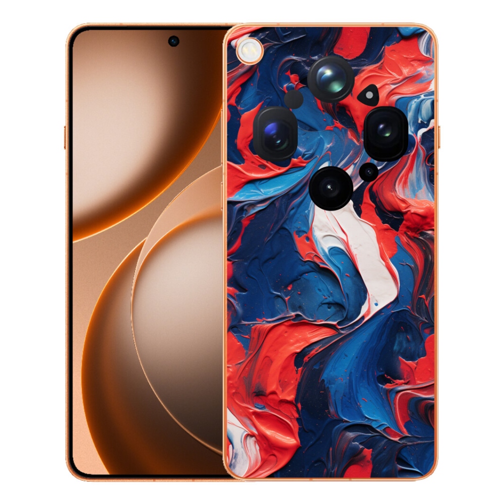 Gélový kryt mmCase na Oppo Find X9 Ultra - abstraktný motív 7