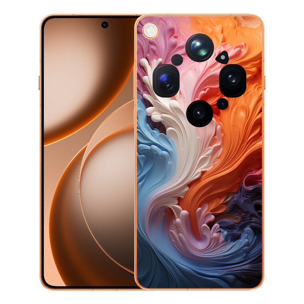 Gélový kryt mmCase na Oppo Find X9 Ultra - abstraktný motív 8
