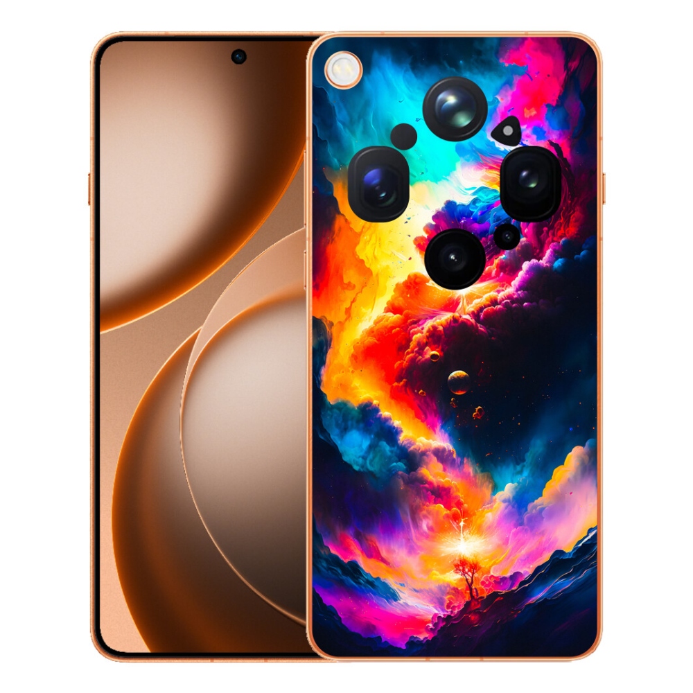 Gélový kryt mmCase na Oppo Find X9 Ultra - abstraktný motív