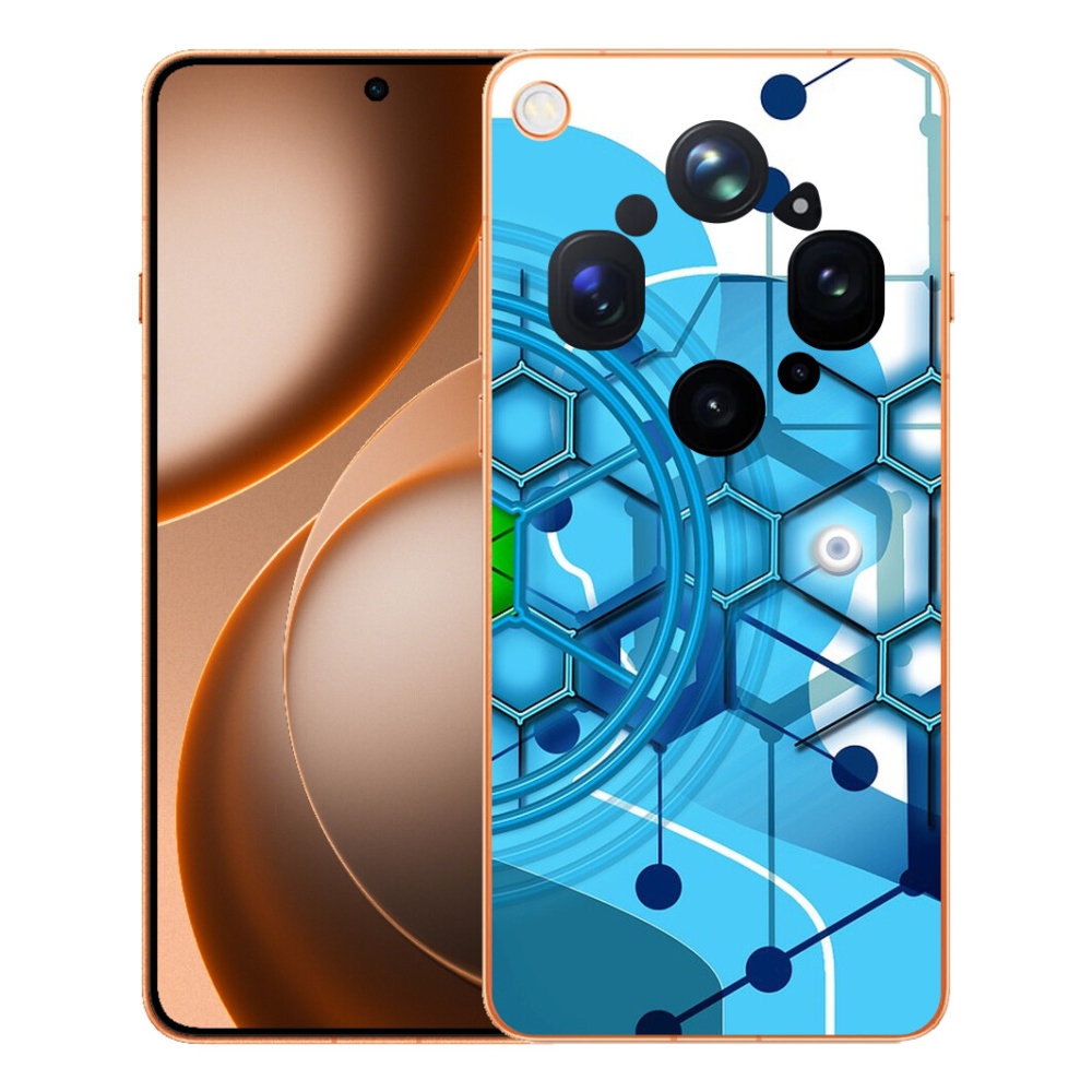 Gélový kryt mmCase na Oppo Find X9 Ultra - abstraktný vzor 2
