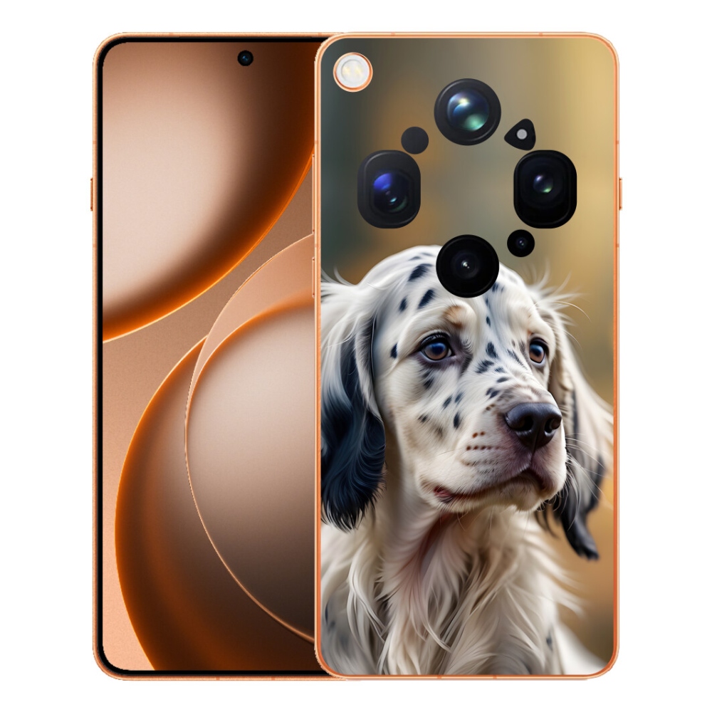 Gélový kryt mmCase na Oppo Find X9 Ultra - anglický seter