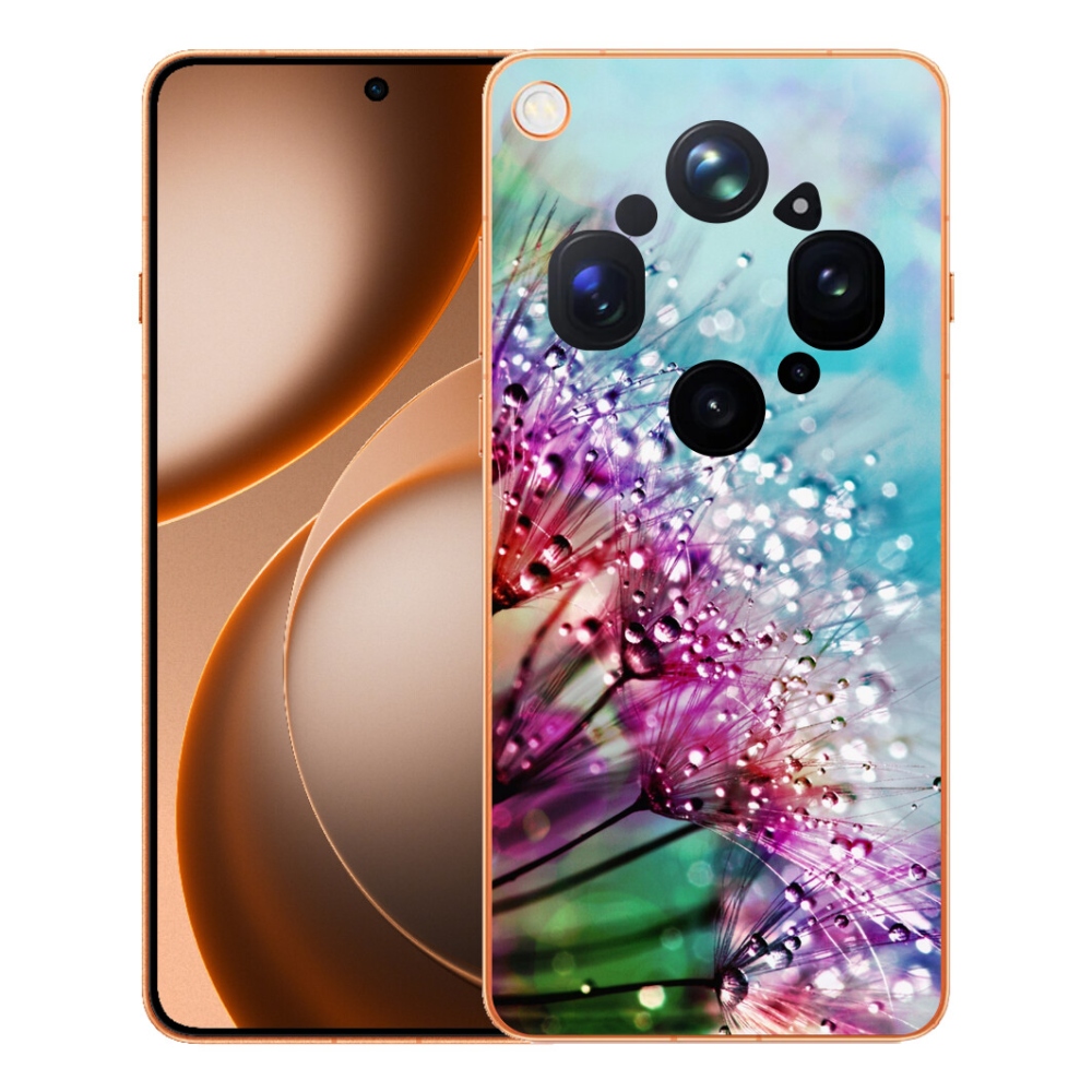 Gélový kryt mmCase na Oppo Find X9 Ultra - farebné kvety