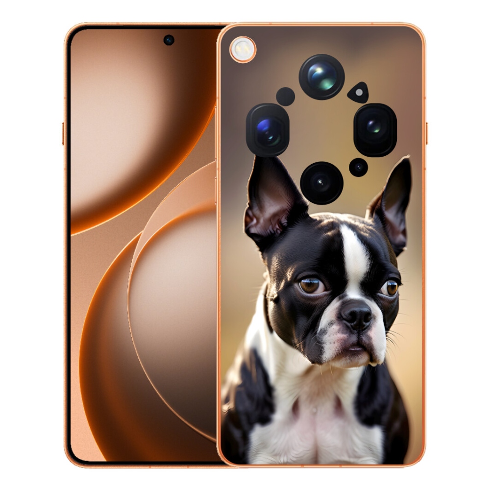 Gélový kryt mmCase na Oppo Find X9 Ultra - bostonský teriér