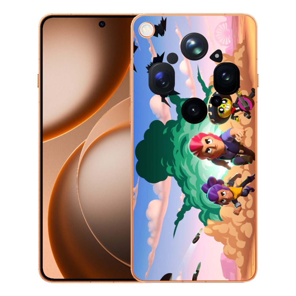 Gélový kryt mmCase na Oppo Find X9 Ultra - brawl stars