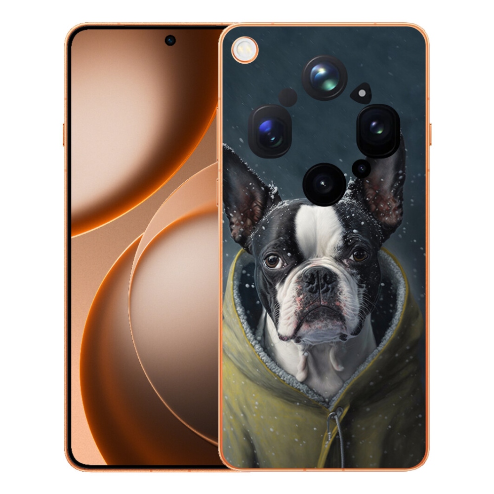 Gélový kryt mmCase na Oppo Find X9 Ultra - buldoček