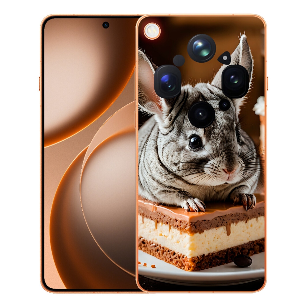 Gélový kryt mmCase na Oppo Find X9 Ultra - činčila
