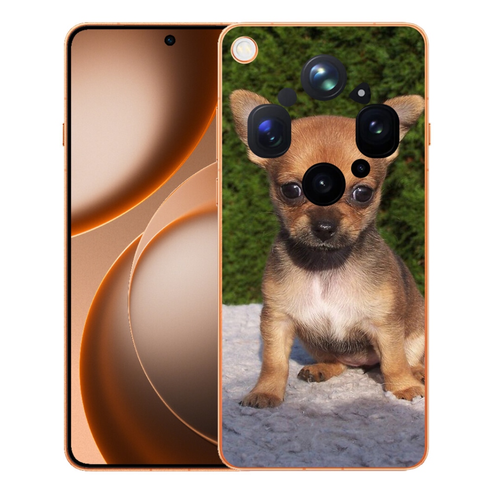 Gélový kryt mmCase na Oppo Find X9 Ultra - čivava 3