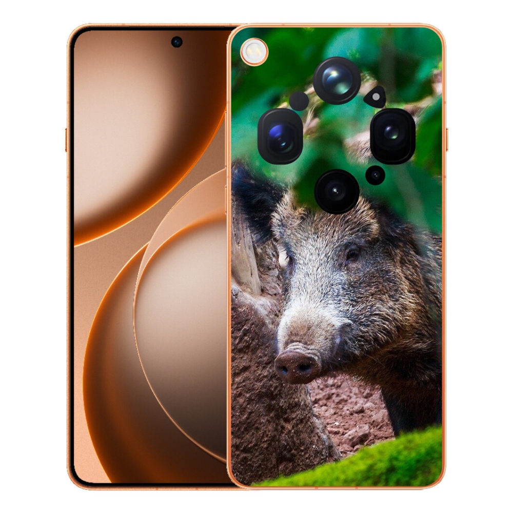 Gélový kryt mmCase na Oppo Find X9 Ultra - divoké prasa