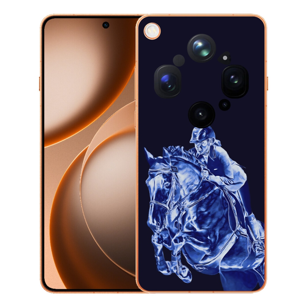 Gélový kryt mmCase na Oppo Find X9 Ultra - dostihový kôň