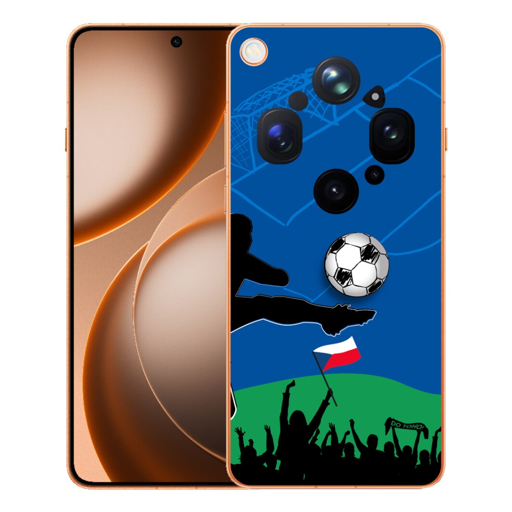 Gélový kryt mmCase na Oppo Find X9 Ultra - fanúšikovia futbalu