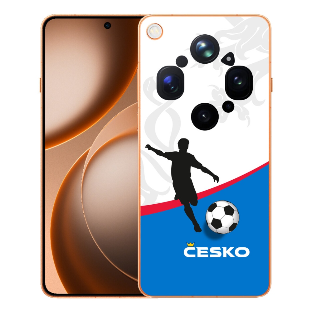 Gélový kryt mmCase na Oppo Find X9 Ultra - futbal Česko 1