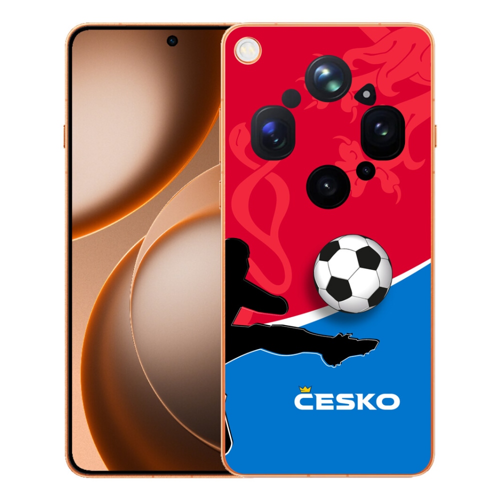 Gélový kryt mmCase na Oppo Find X9 Ultra - futbal Česko 2
