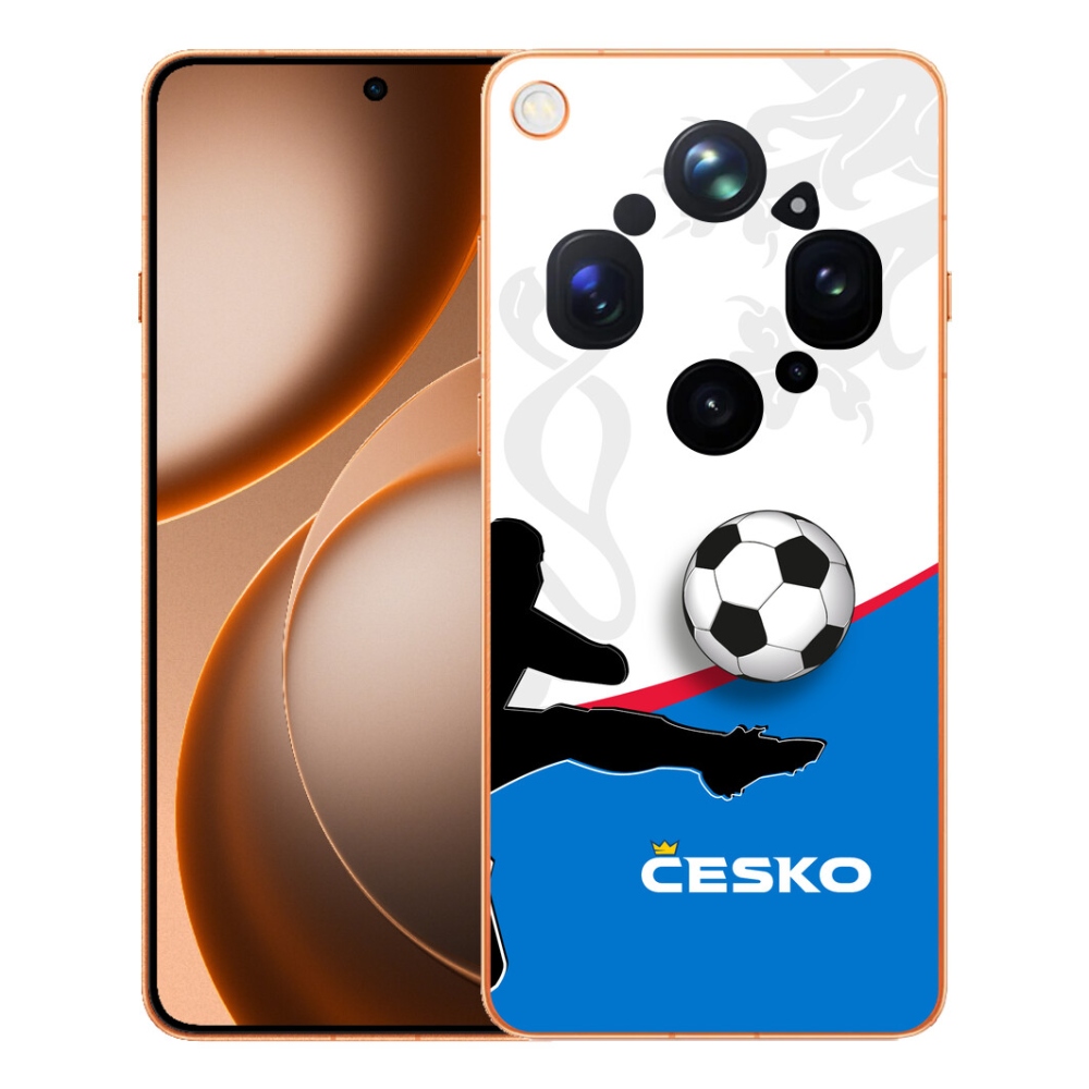 Gélový kryt mmCase na Oppo Find X9 Ultra - futbal Česko 3