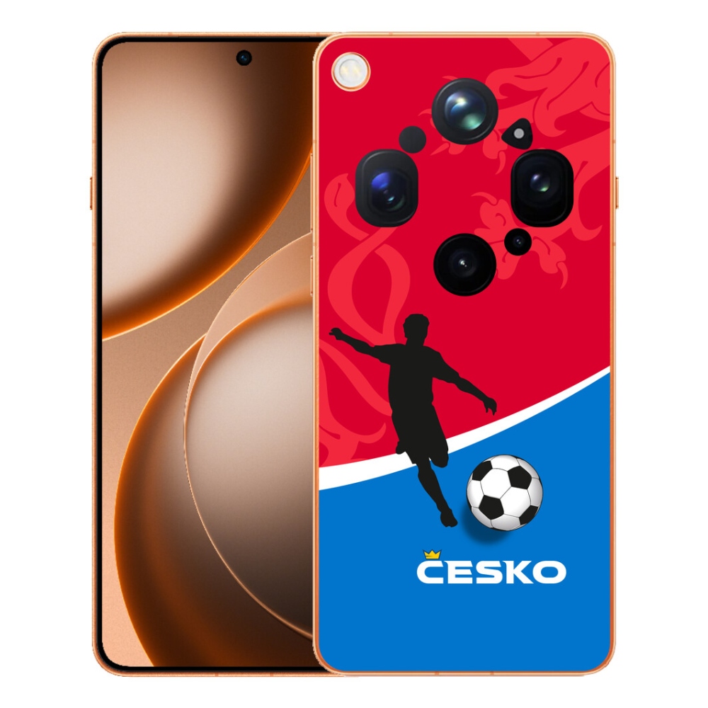 Gélový kryt mmCase na Oppo Find X9 Ultra - futbal Česko