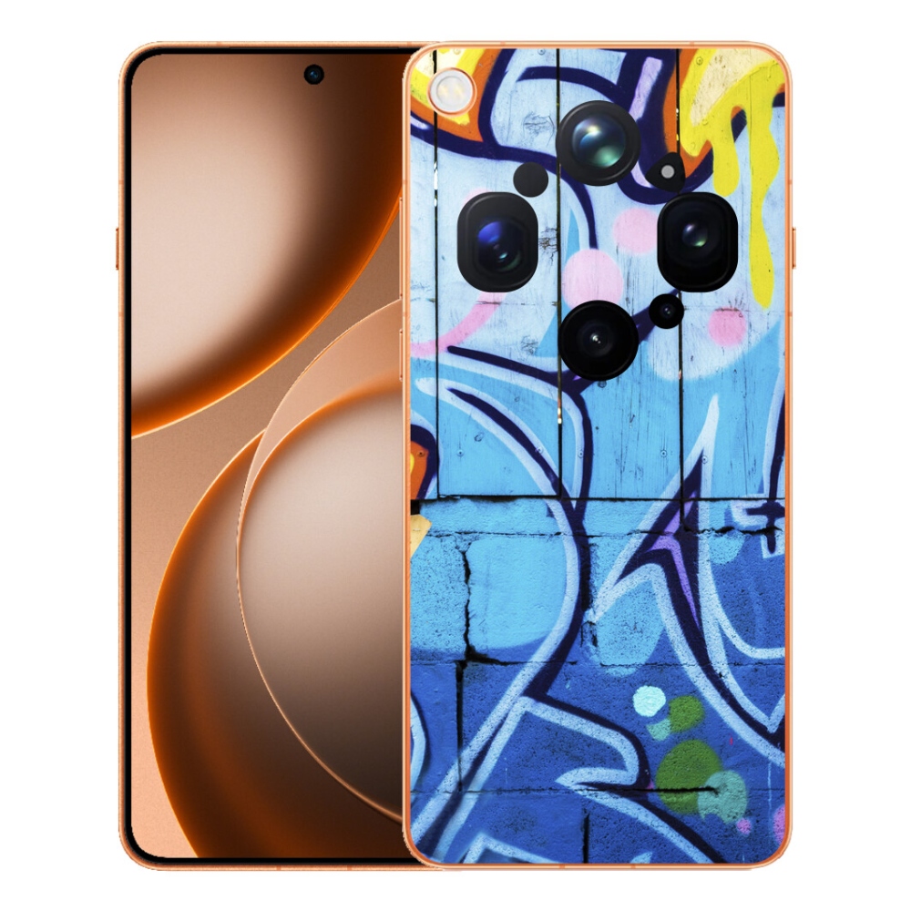 Gélový kryt mmCase na Oppo Find X9 Ultra - graffiti