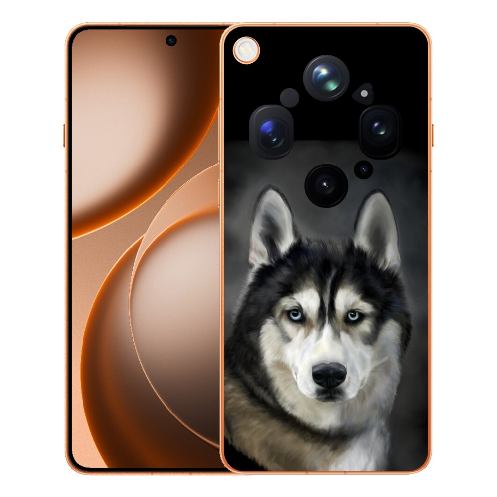 Gélový kryt mmCase na Oppo Find X9 Ultra - husky