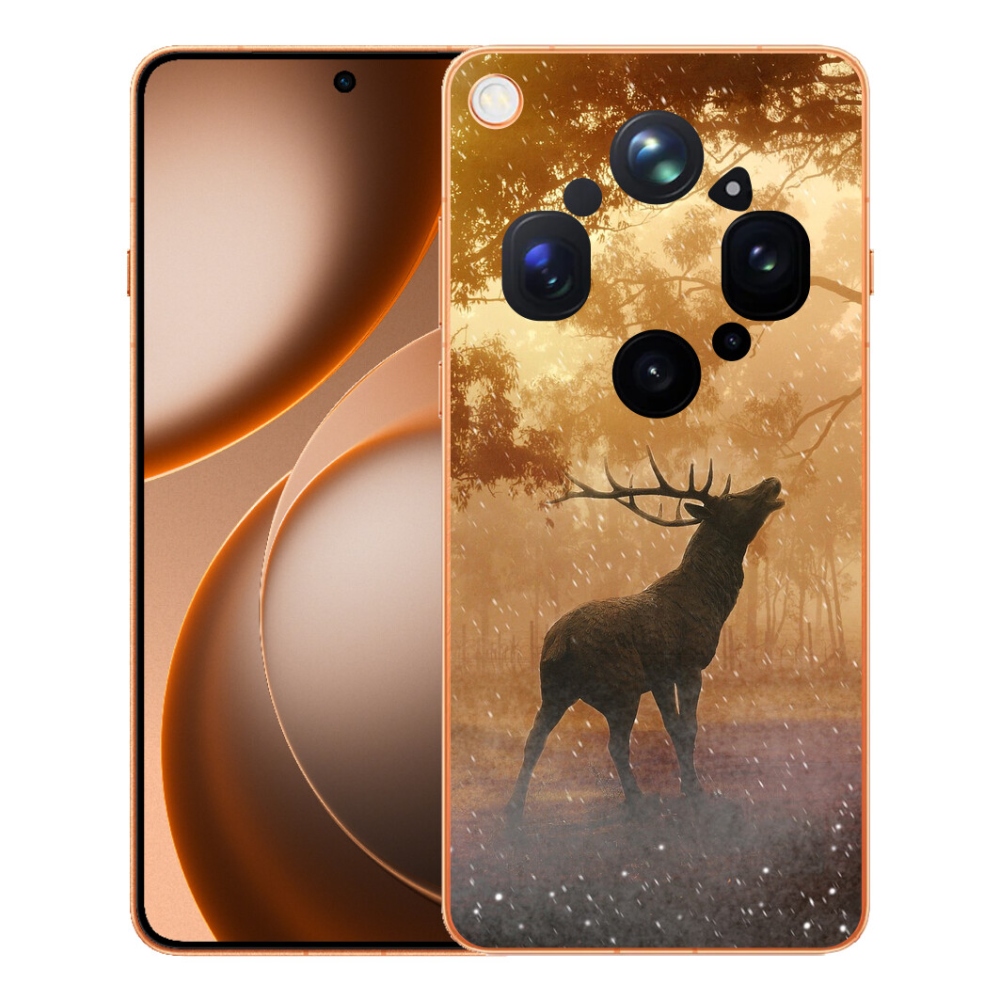 Gélový kryt mmCase na Oppo Find X9 Ultra - jeleň v ruji