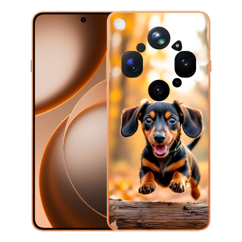 Gélový kryt mmCase na Oppo Find X9 Ultra - jazvečík 2