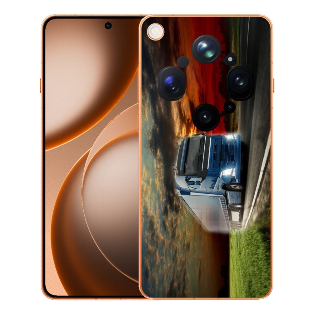 Gélový kryt mmCase na Oppo Find X9 Ultra - kamión 4