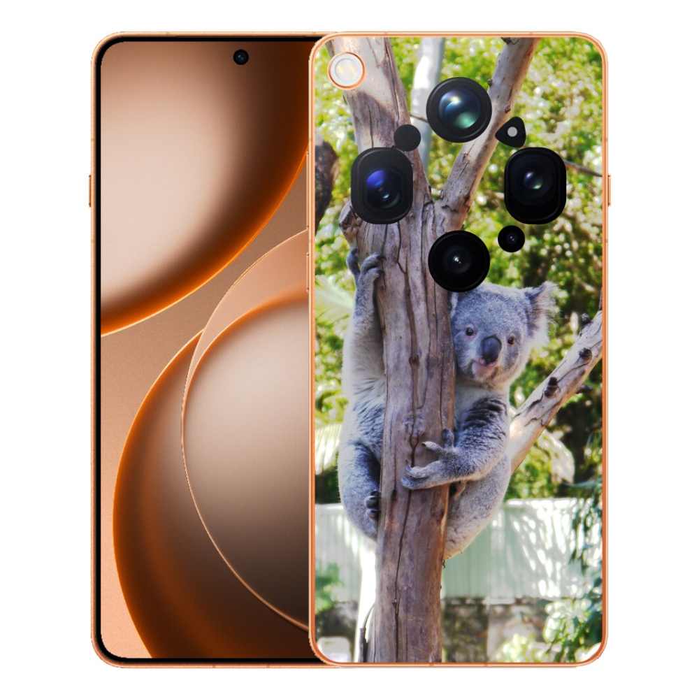 Gélový kryt mmCase na Oppo Find X9 Ultra - koala