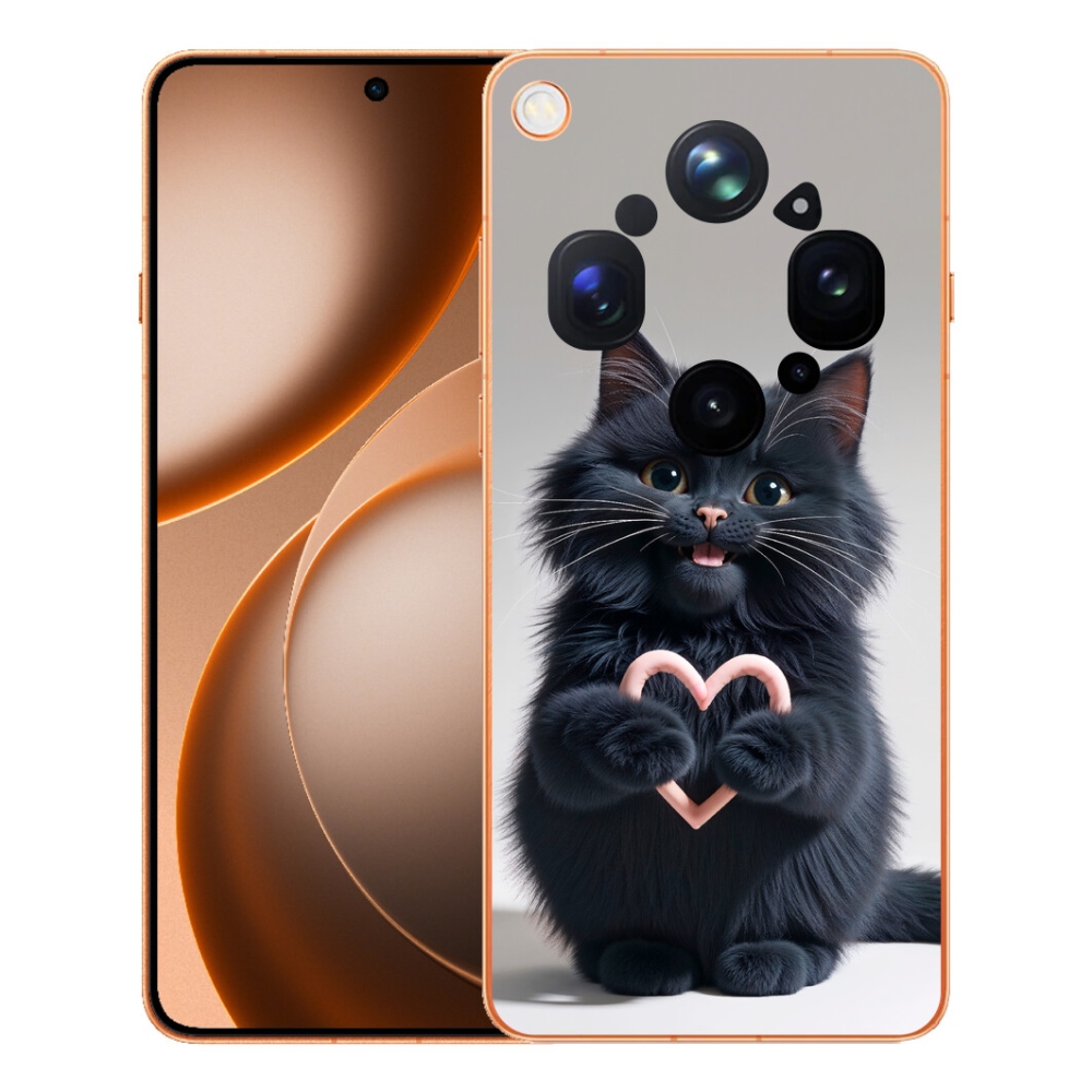 Gélový kryt mmCase na Oppo Find X9 Ultra - mačacia láska 3