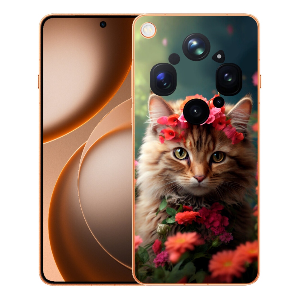 Gélový kryt mmCase na Oppo Find X9 Ultra - mačacia princezná