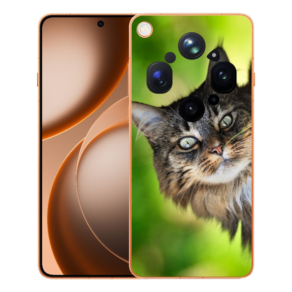 Gélový kryt mmCase na Oppo Find X9 Ultra - mačka 3