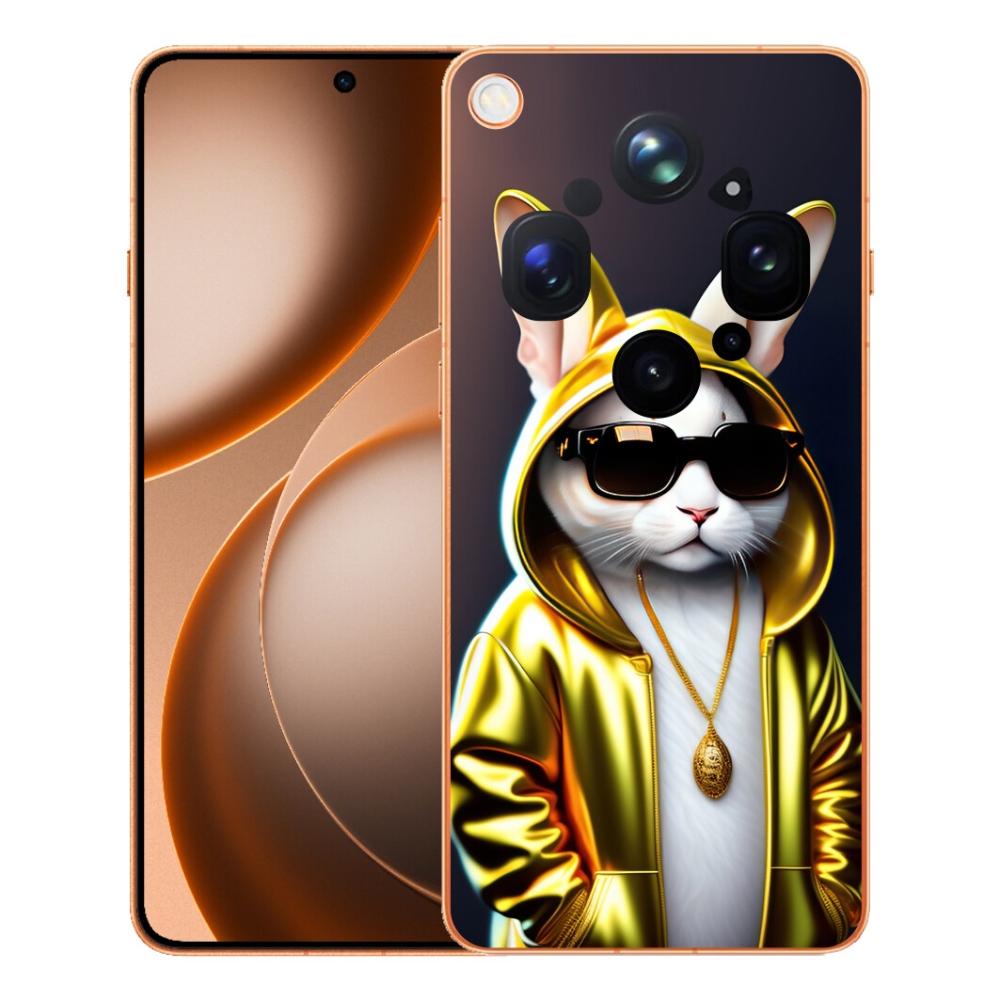 Gélový kryt mmCase na Oppo Find X9 Ultra - mačka boss