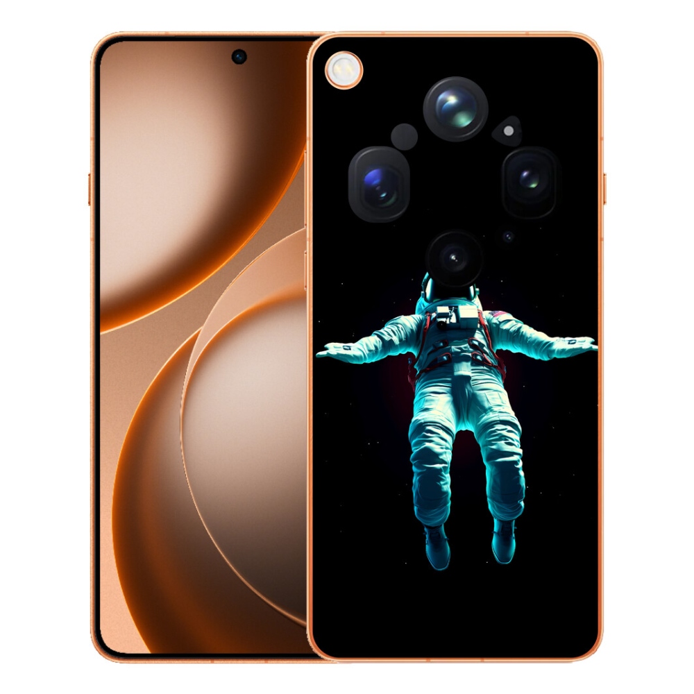 Gélový kryt mmCase na Oppo Find X9 Ultra - kozmonaut