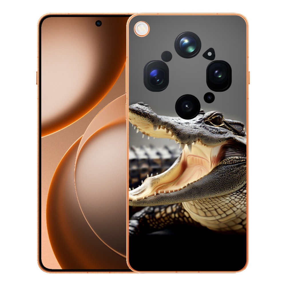 Gélový kryt mmCase na Oppo Find X9 Ultra - krokodíl
