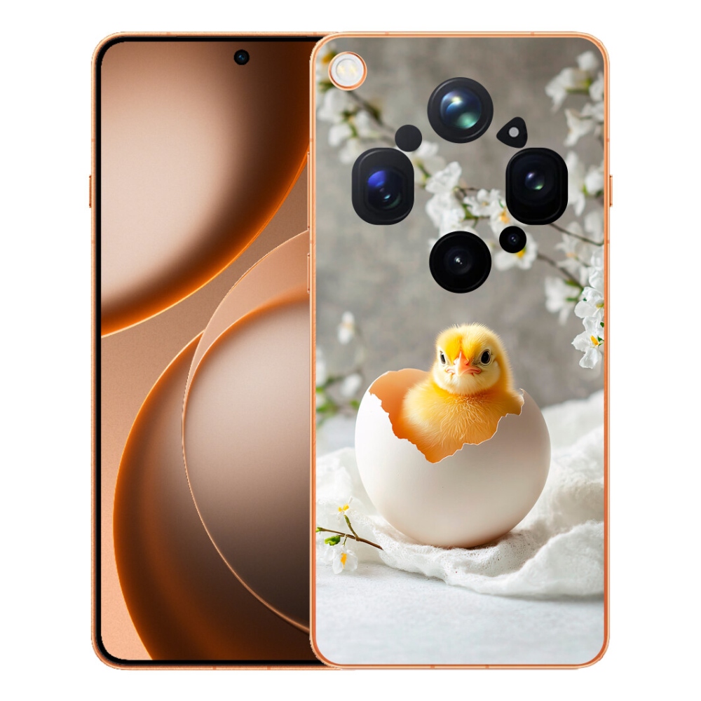 Gélový kryt mmCase na Oppo Find X9 Ultra - kuriatko