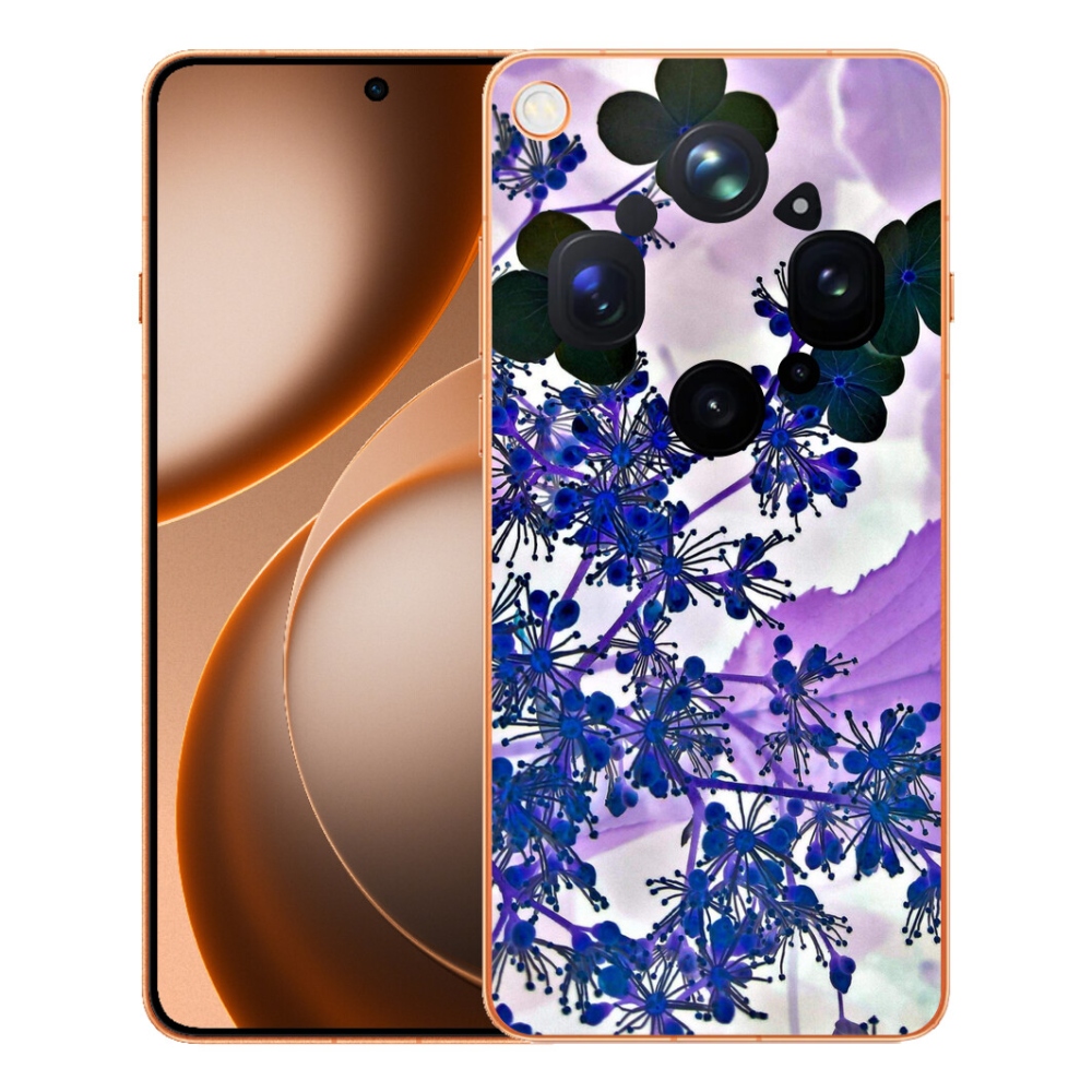 Gélový kryt mmCase na Oppo Find X9 Ultra - kvet hortenzie