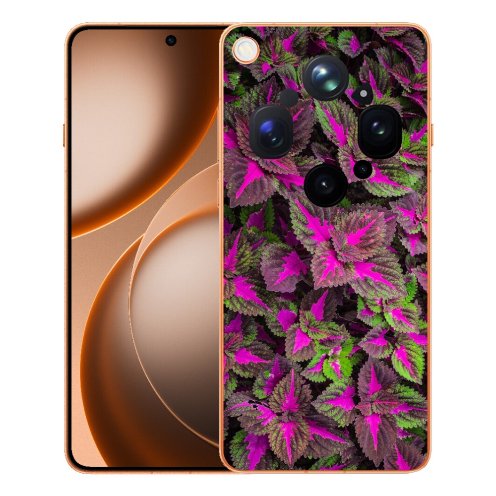 Gélový kryt mmCase na Oppo Find X9 Ultra - kvety 10