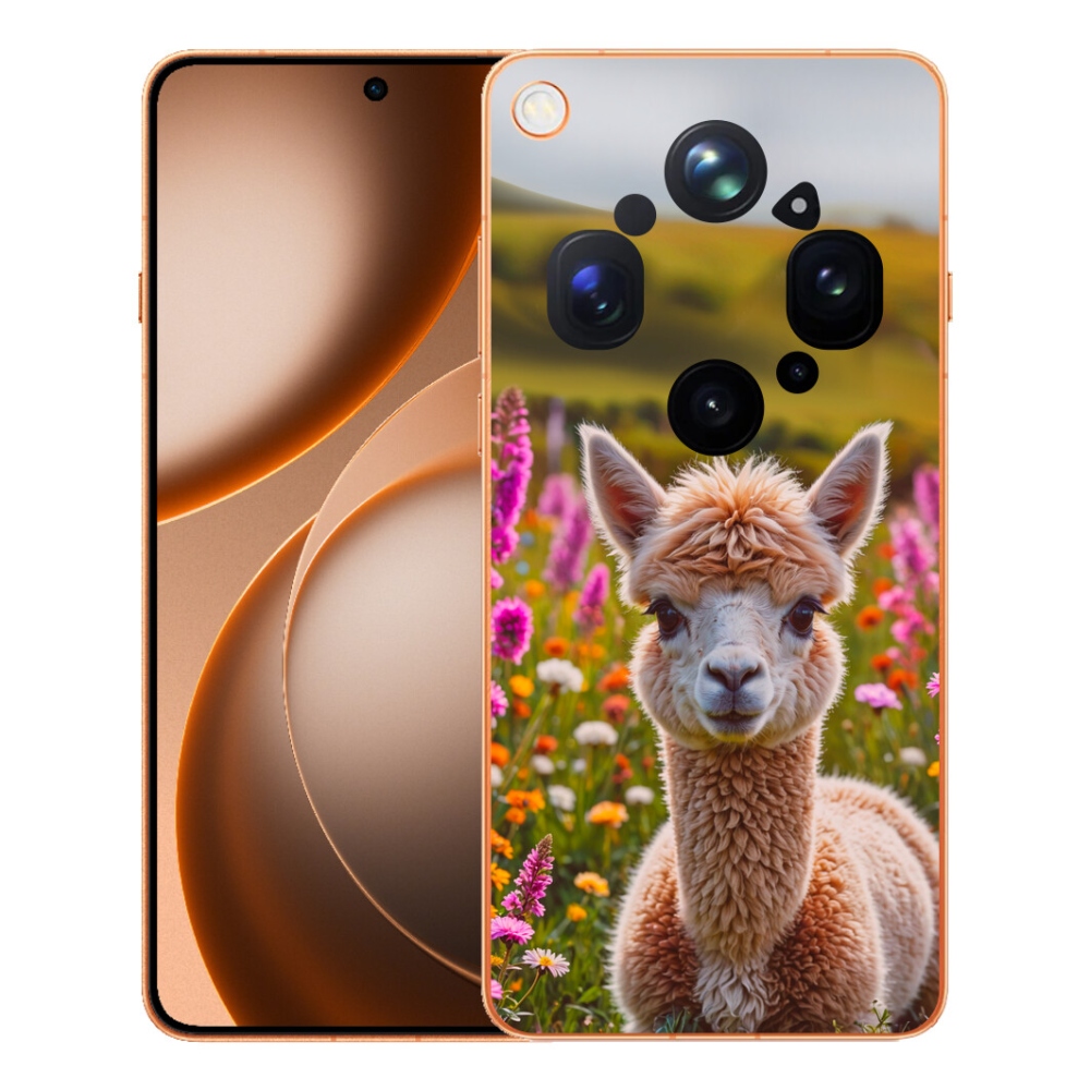 Gélový kryt mmCase na Oppo Find X9 Ultra - lama na lúke