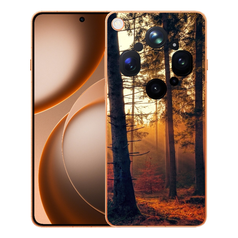 Gélový kryt mmCase na Oppo Find X9 Ultra - les