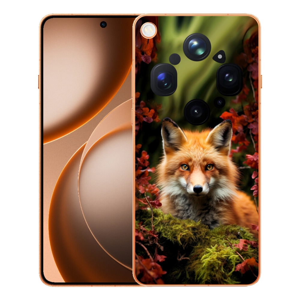 Gélový kryt mmCase na Oppo Find X9 Ultra - líška v lese