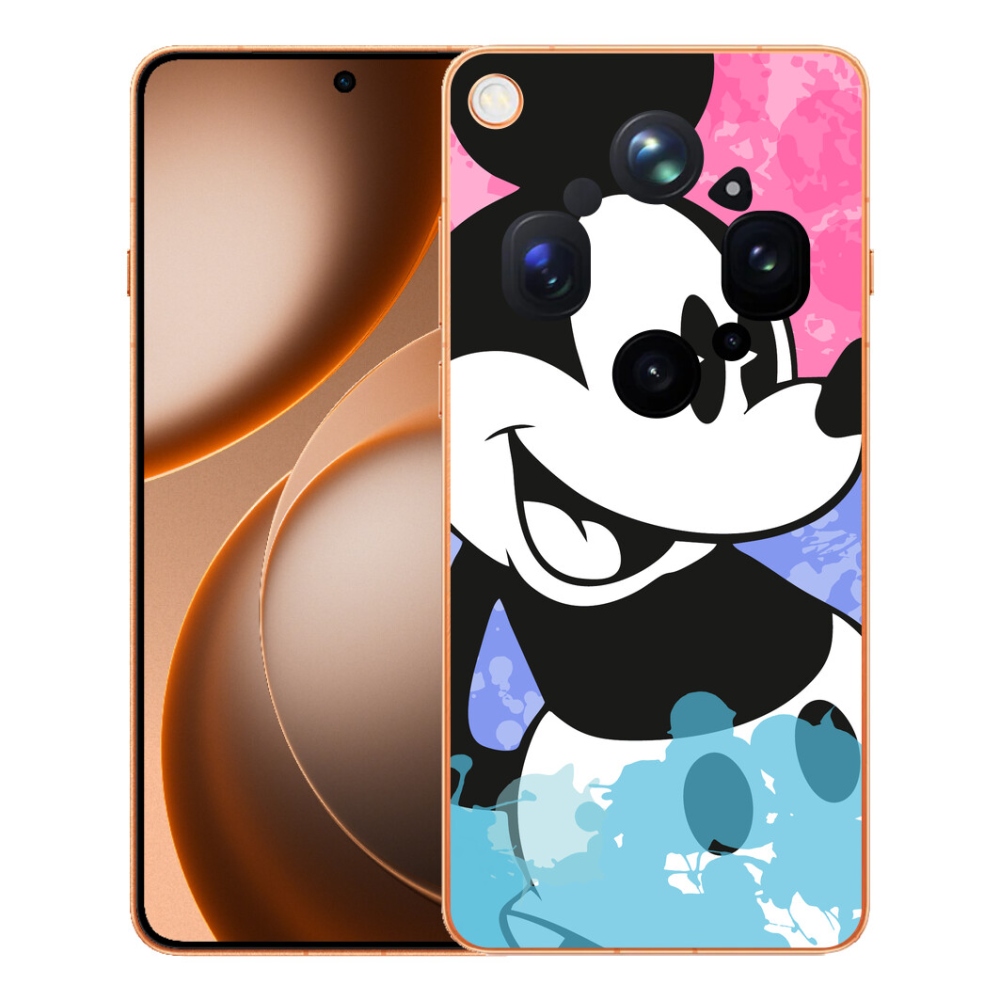 Gélový kryt mmCase na Oppo Find X9 Ultra - mickey mouse