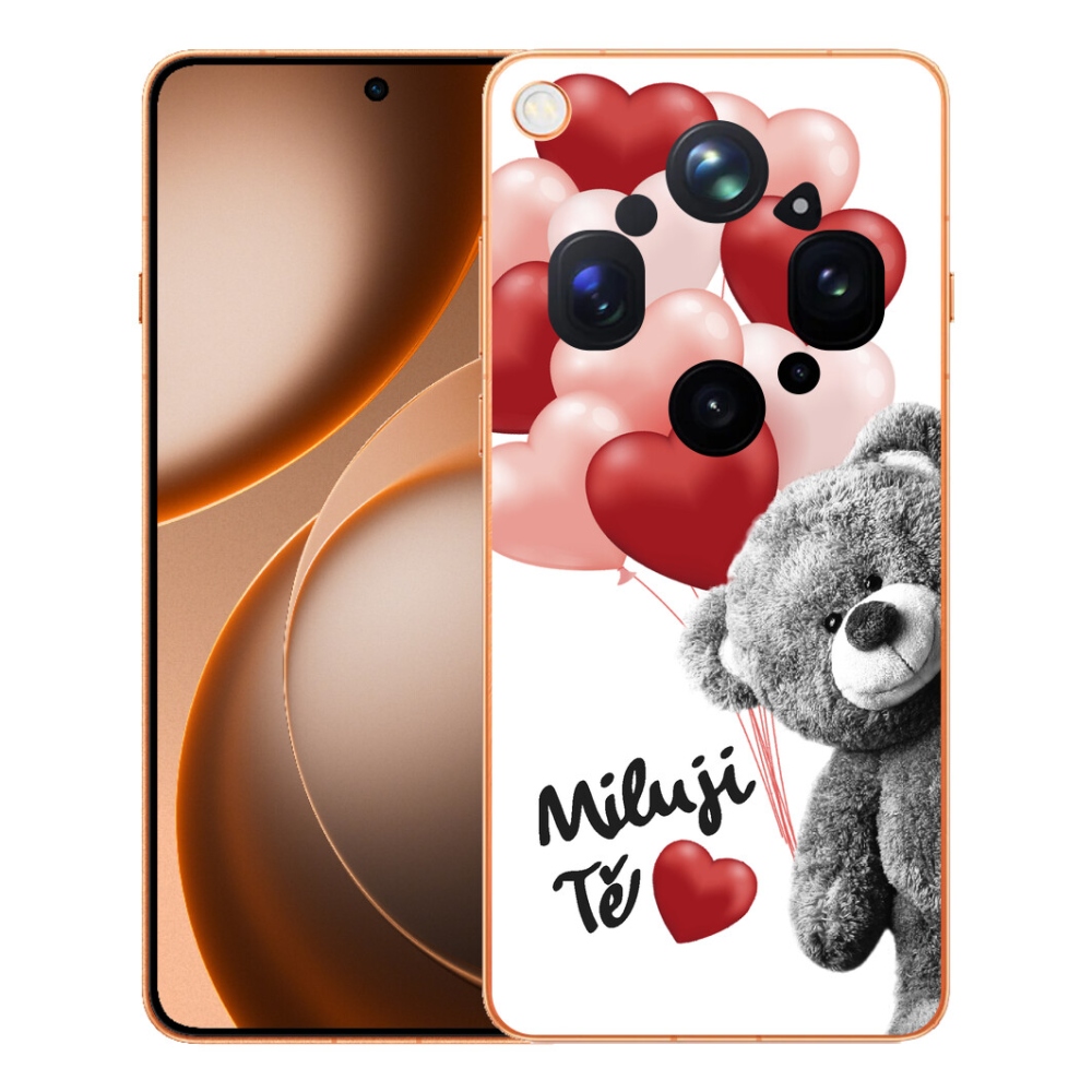 Gélový kryt mmCase na Oppo Find X9 Ultra - milujem Ťa