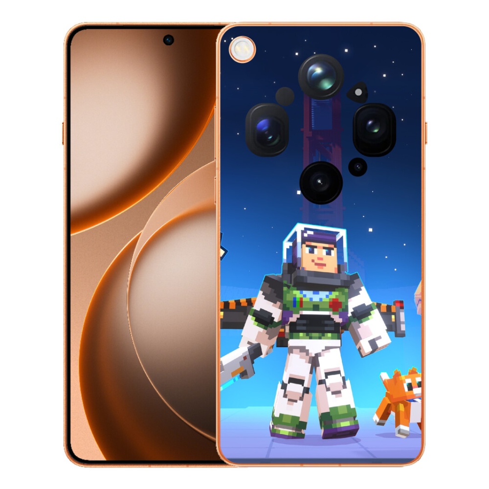 Gélový kryt mmCase na Oppo Find X9 Ultra - minecraft 2