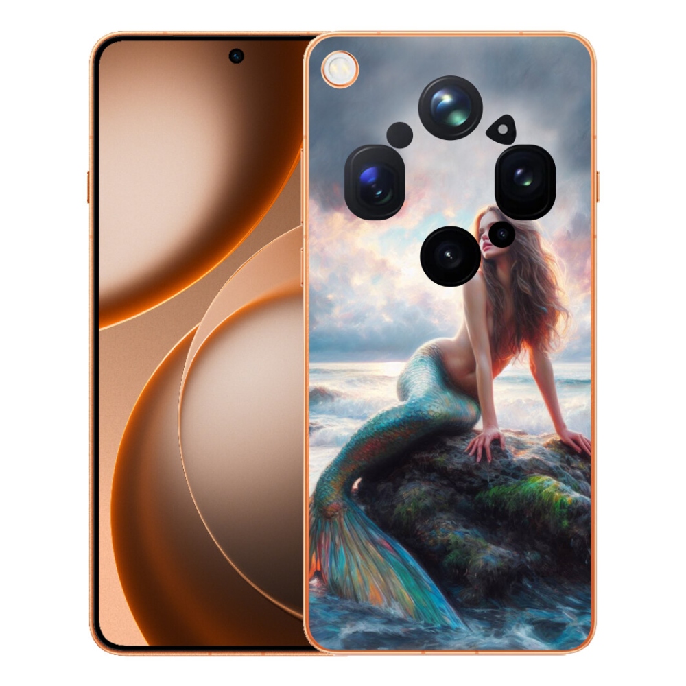 Gélový kryt mmCase na Oppo Find X9 Ultra - morská panna