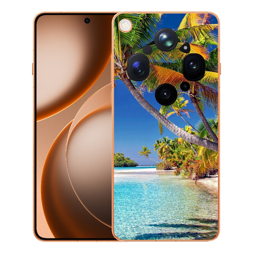 Gélový kryt mmCase na Oppo Find X9 Ultra - morská pláž