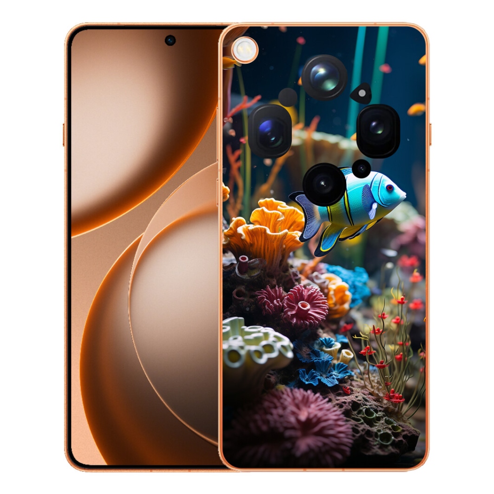 Gélový kryt mmCase na Oppo Find X9 Ultra - morský svet 5
