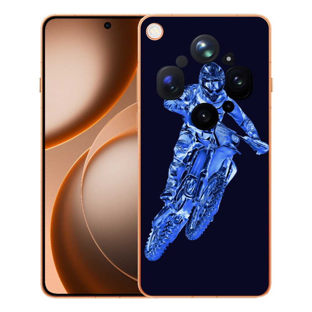 Gélový kryt mmCase na Oppo Find X9 Ultra - motocross 1