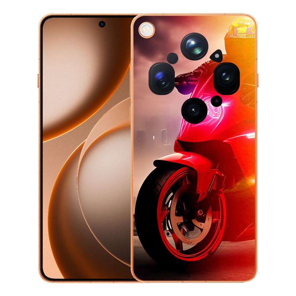 Gélový kryt mmCase na Oppo Find X9 Ultra - motorka