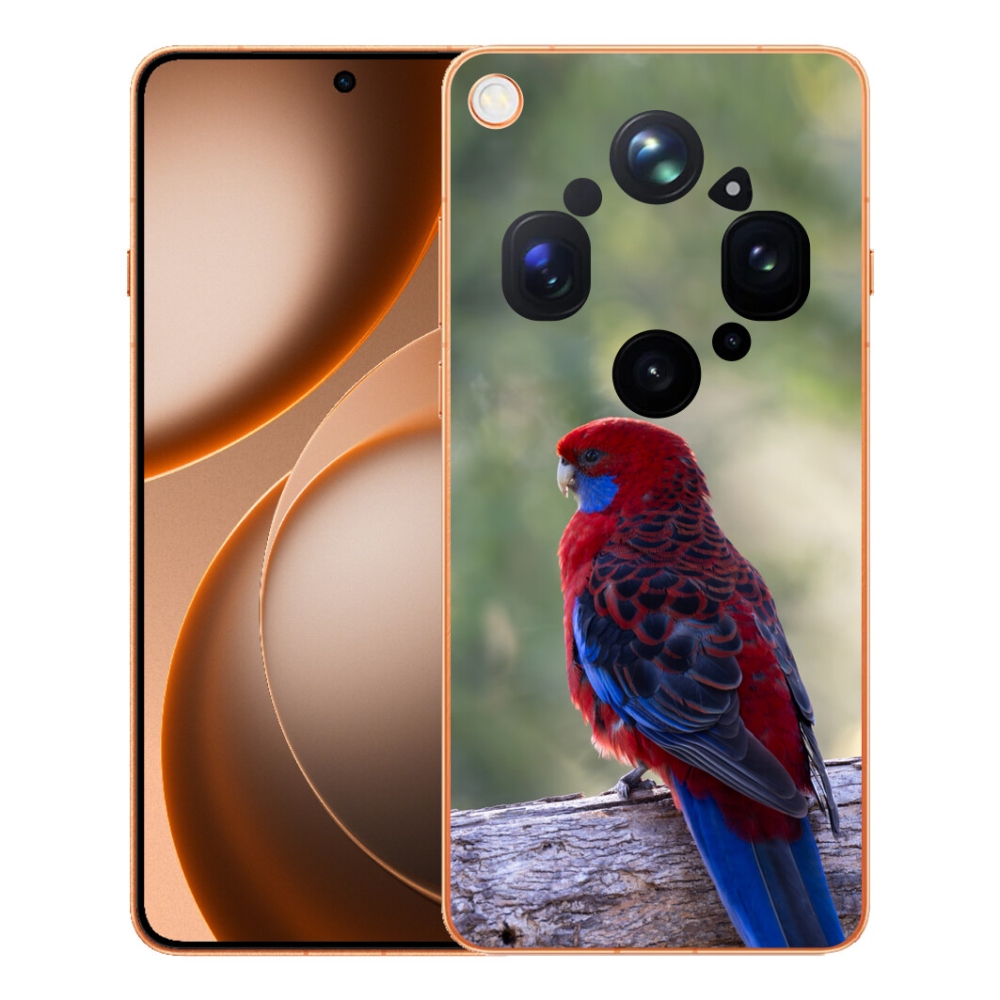 Gélový kryt mmCase na Oppo Find X9 Ultra - papagáj rosela