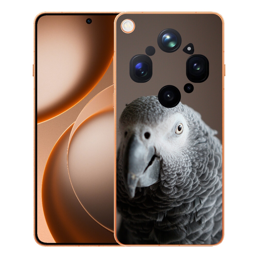 Gélový kryt mmCase na Oppo Find X9 Ultra - papagáj žako 2