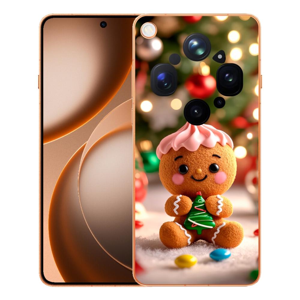 Gélový kryt mmCase na Oppo Find X9 Ultra - perníček
