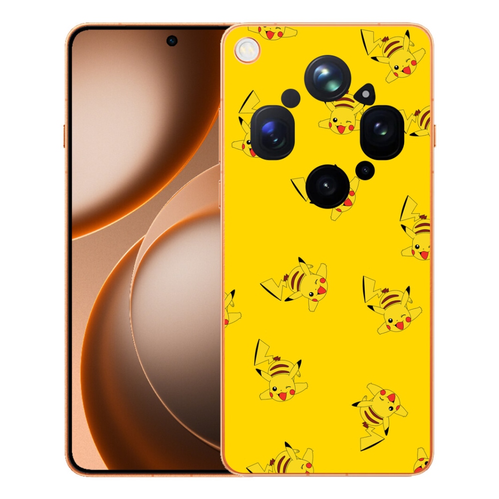 Gélový kryt mmCase na Oppo Find X9 Ultra - pikachu