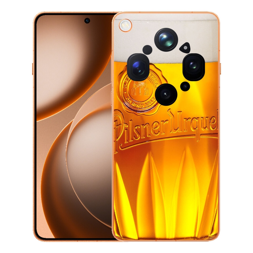 Gélový kryt mmCase na Oppo Find X9 Ultra - pivo
